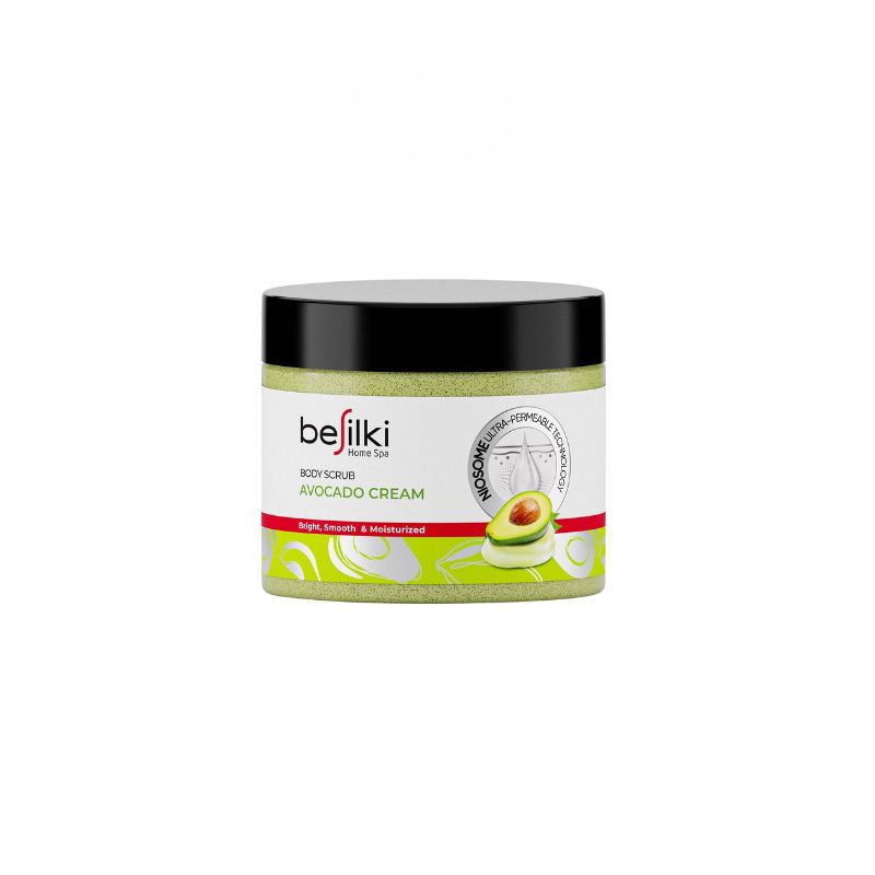 Tẩy Tế Bào Chết Besilki Body Scrub Avocado Cream Kem Bơ 100ml