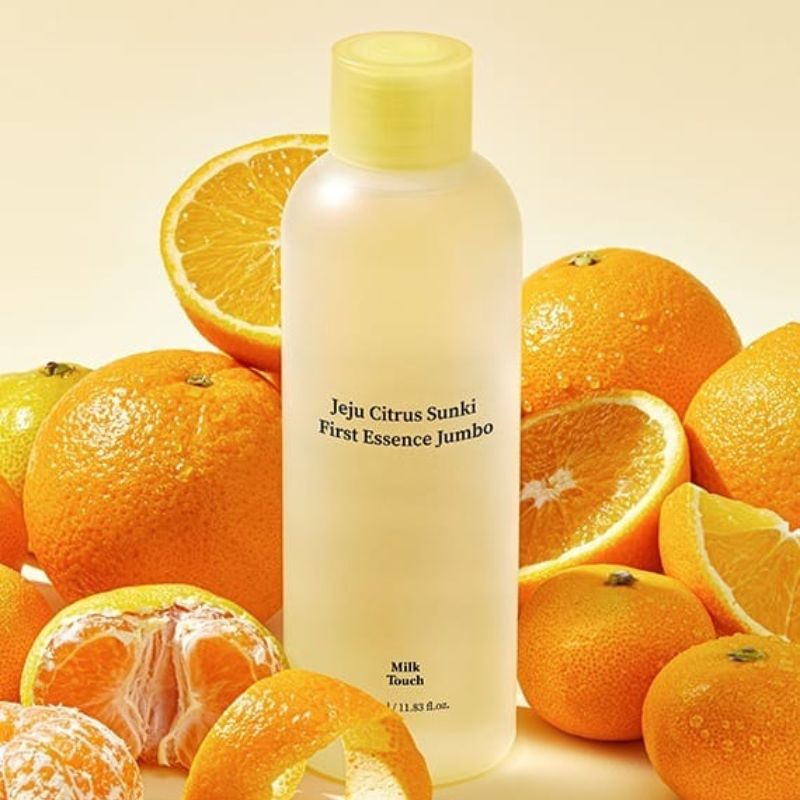 Tinh Chất Milk Touch Jeju Citrus Sunki First Essence 180ml