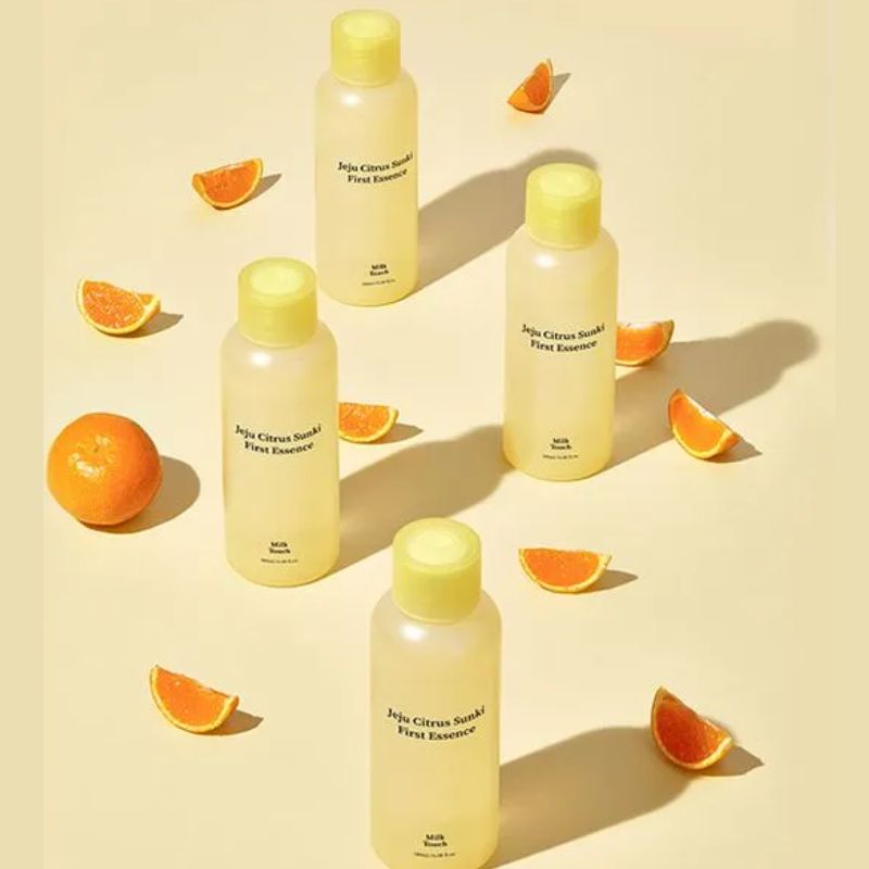 Tinh Chất Milk Touch Jeju Citrus Sunki First Essence 180ml