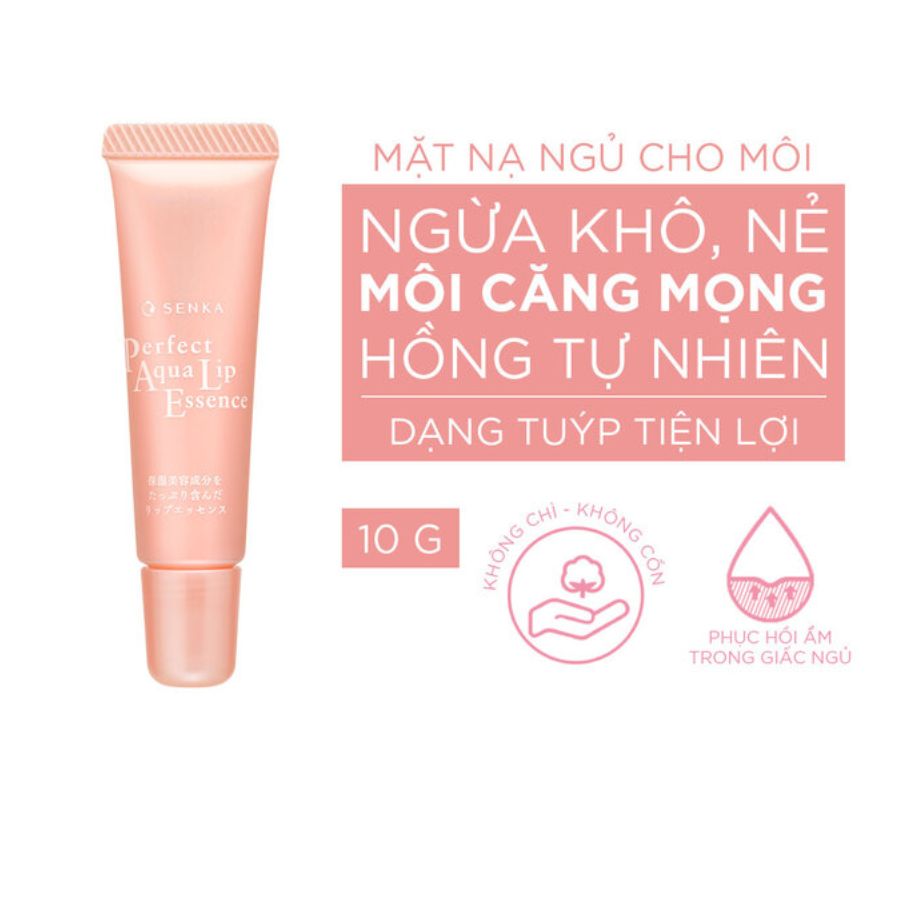 Tinh Chất Dưỡng Môi Senka Perfect Aqua Lip Essence 10g