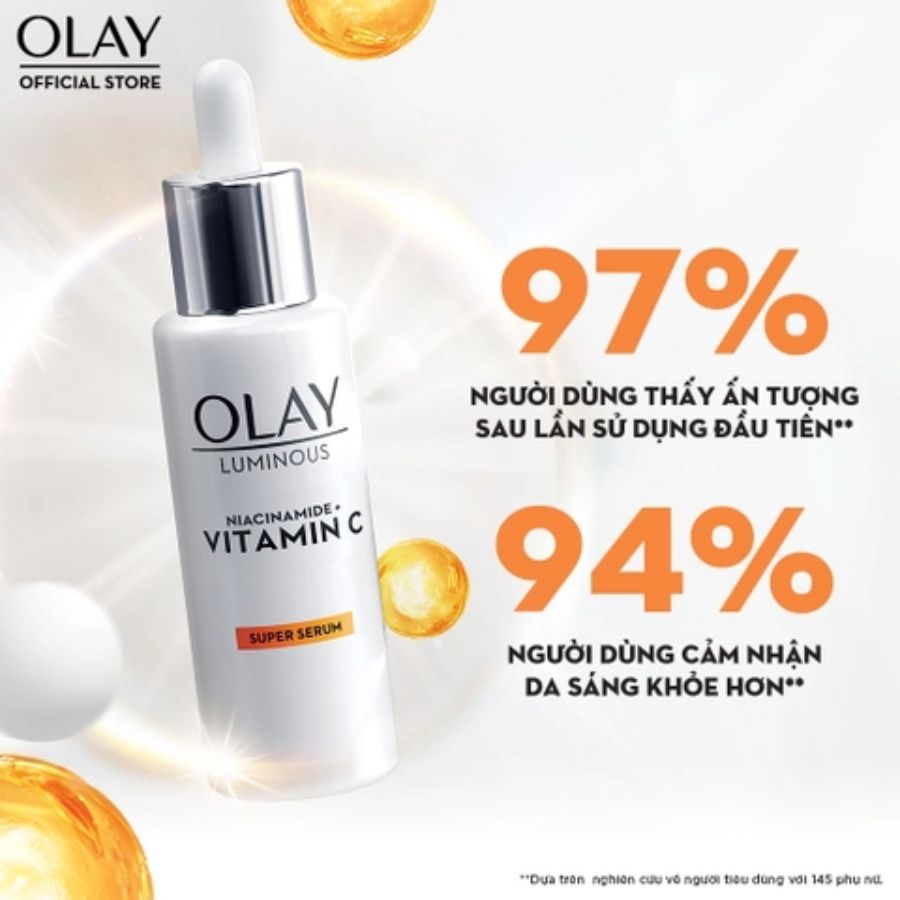 Tinh Chất Olay Dưỡng Sáng Da Niacinamide & Vitamin C 30ml