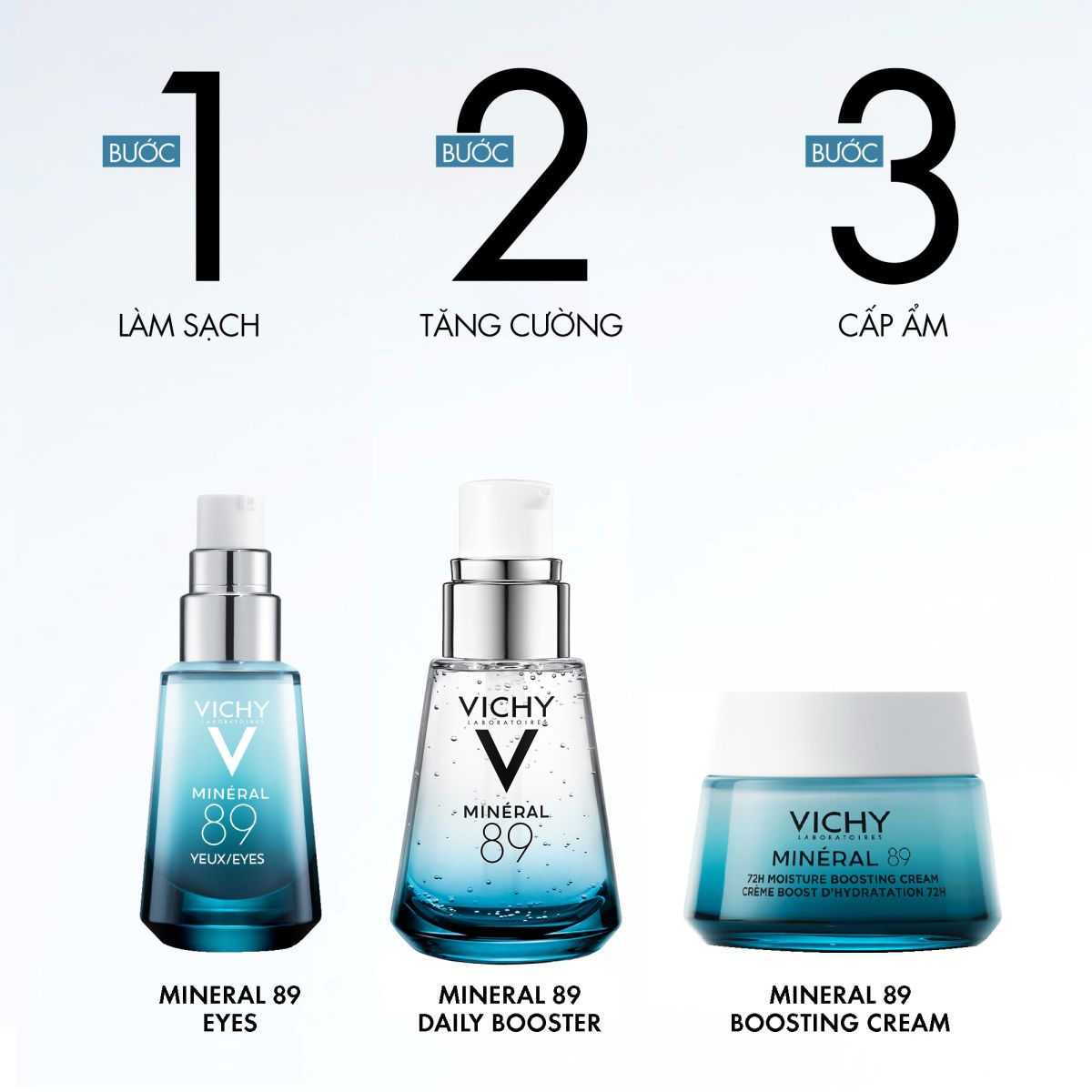 Tinh Chất Vichy Khoáng Cô Đặc Mineral 89 30ml