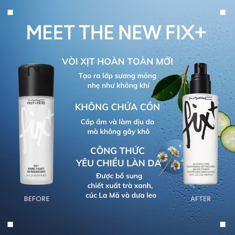 Xịt Khóa Makeup MAC FIX+ Original Setting Spray 100ml