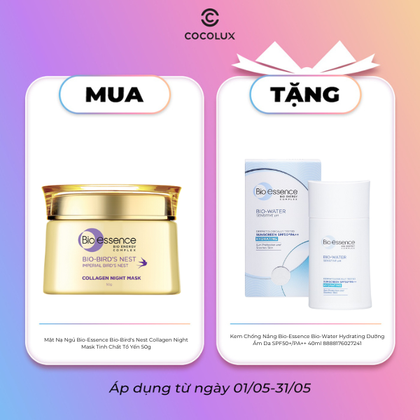 Review Mặt Nạ Ngủ BioEssence Tinh Chất Tổ Yến BioBird's Nest Collagen