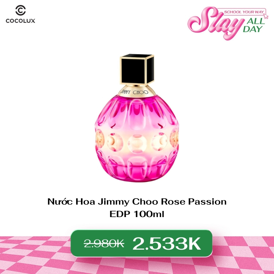 Nước Hoa Jimmy Choo Rose Passion EDP 100ml