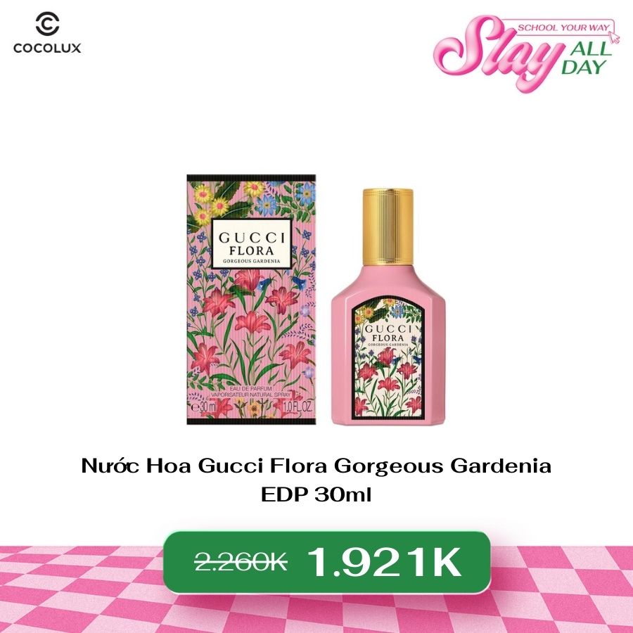 Nước Hoa Gucci Flora Gorgeous Gardenia EDP 30ml