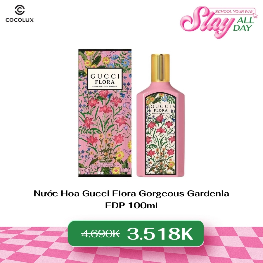 Nước Hoa Gucci Flora Gorgeous Gardenia EDP 100ml