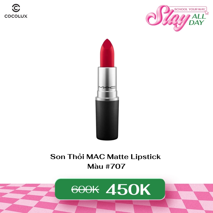 Son Thỏi MAC Matte Lipstick - 707 Ruby Woo