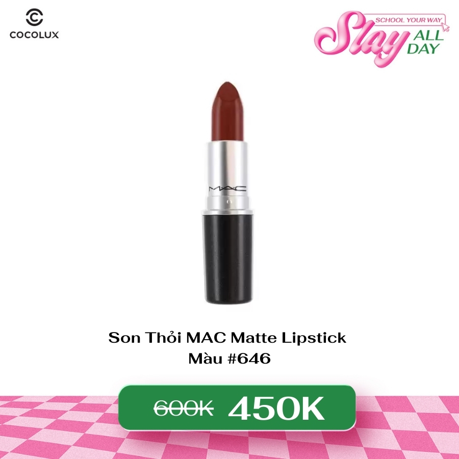 Son Thỏi MAC Matte Lipstick - 646 Marrakesh