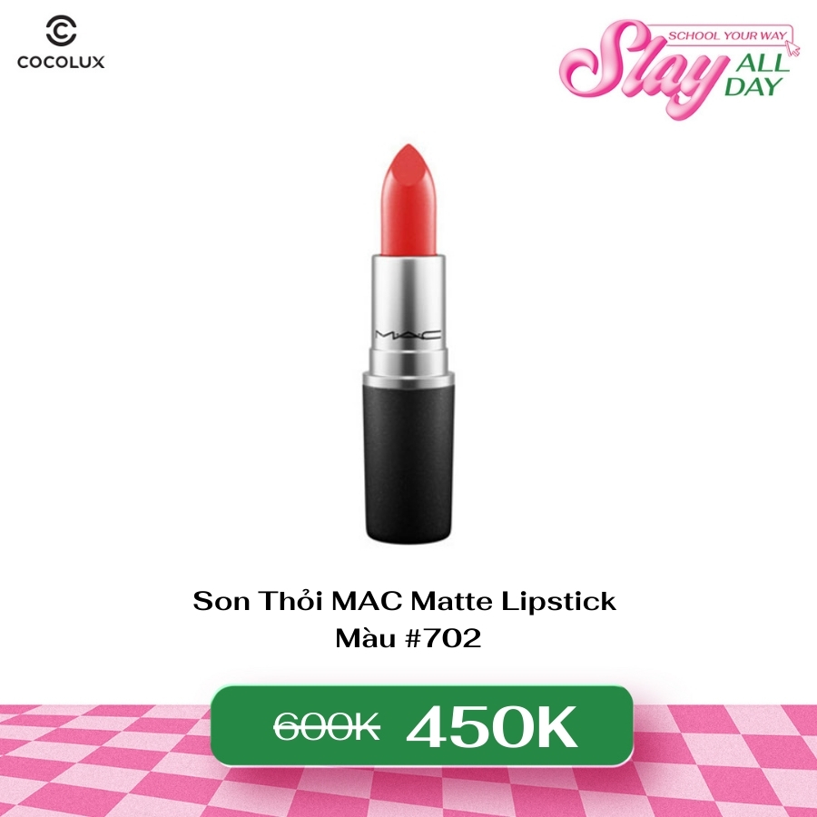 Son Thỏi MAC Matte Lipstick - 702 Dangerous