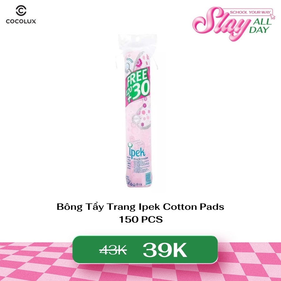 Bông Tẩy Trang Ipek Cotton Pads 150 PCS