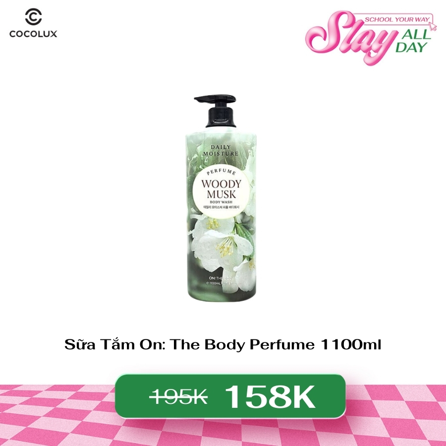 Sữa Tắm On: The Body Perfume - Woody Musk 1100ml