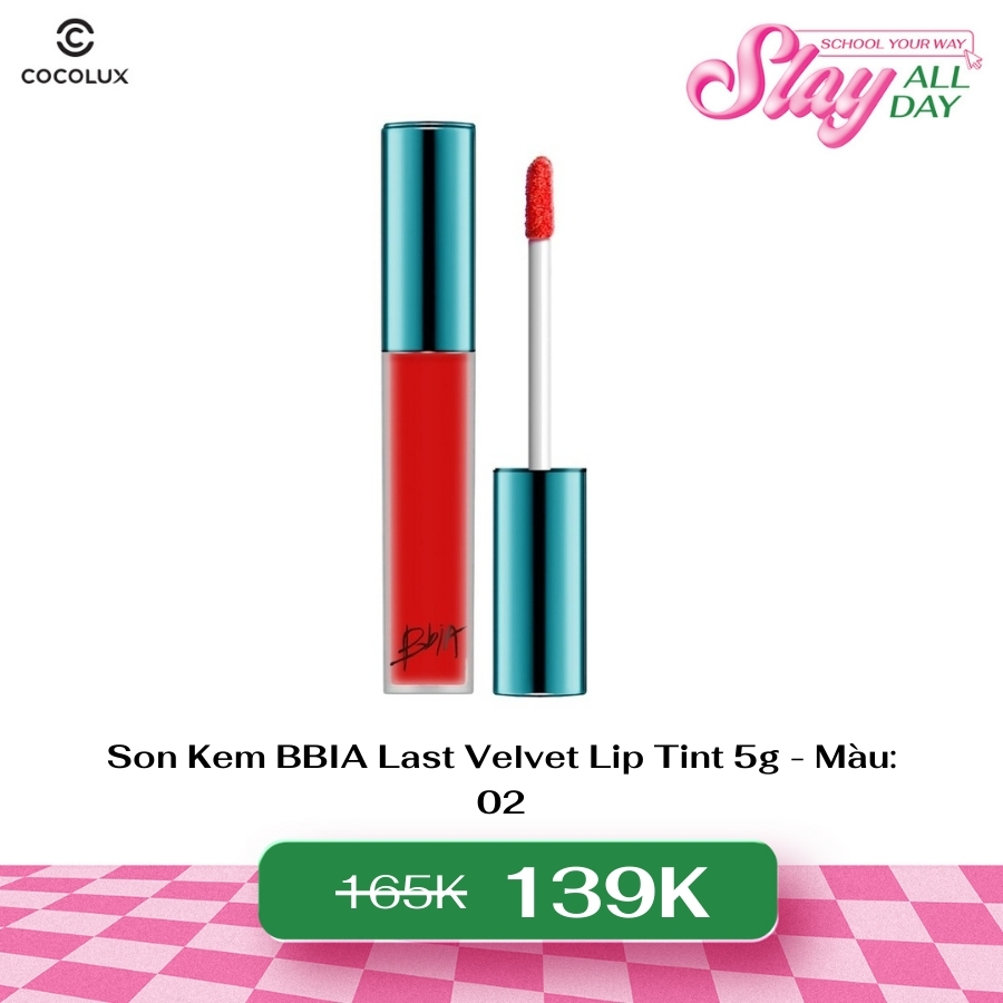 Son Kem BBIA Last Velvet Lip Tint 02 5g