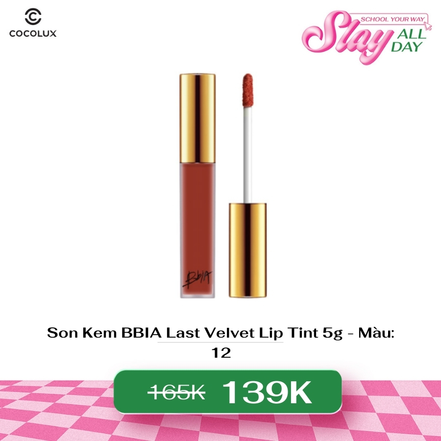 Son Kem BBIA Last Velvet Lip Tint 12 5g