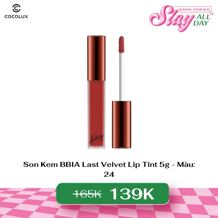 Son Kem BBIA Last Velvet Lip Tint 24 5g