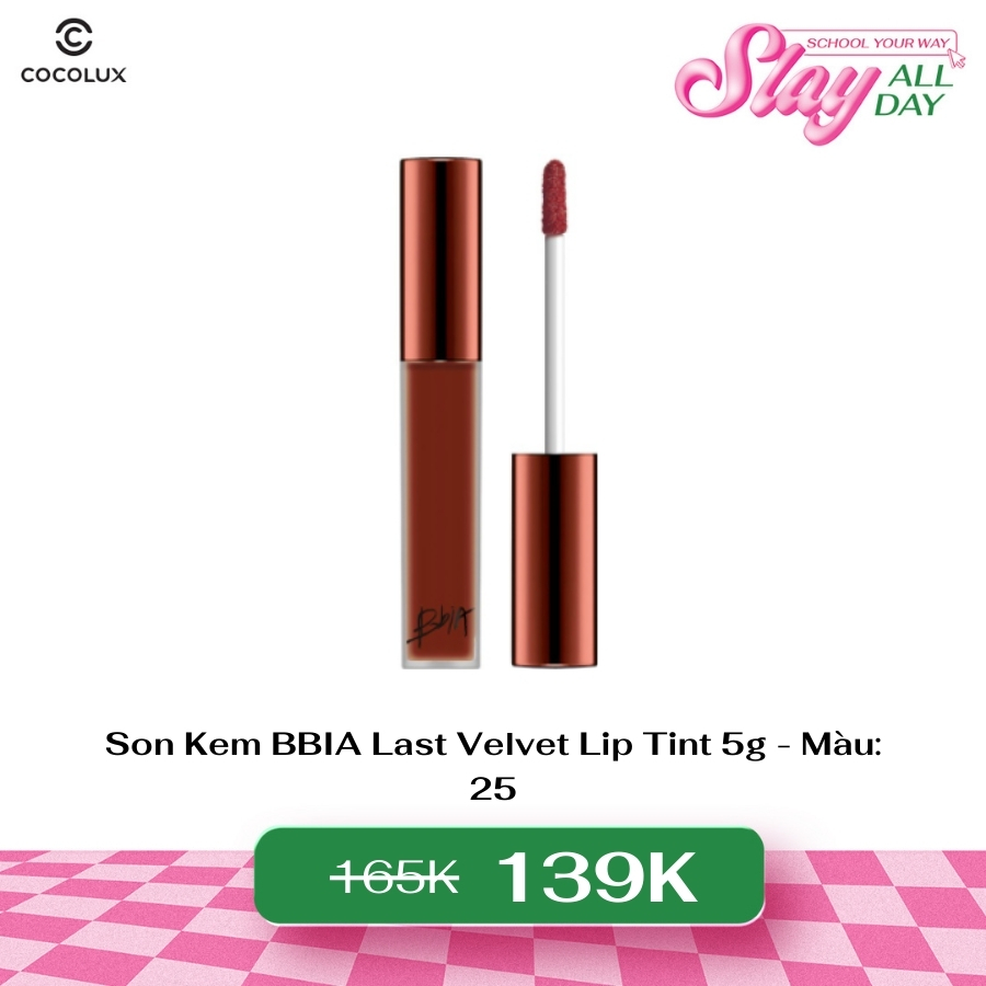 Son Kem BBIA Last Velvet Lip Tint 25 5g