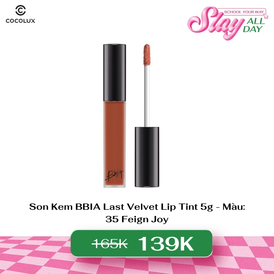 Son Kem BBIA Last Velvet Lip Tint 35 Feign Joy 5g