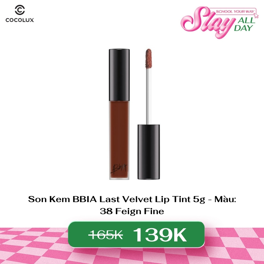 Son Kem BBIA Last Velvet Lip Tint 38 Feign Fine 5g