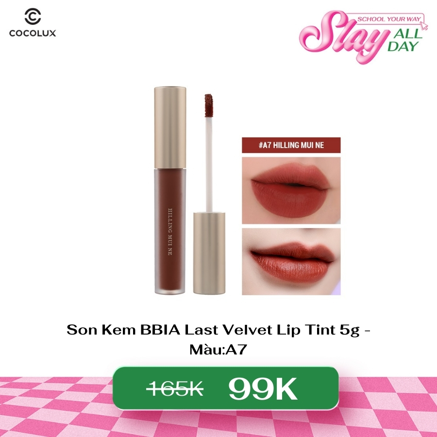 Son Kem BBIA Last Velvet Lip Tint A7 5g