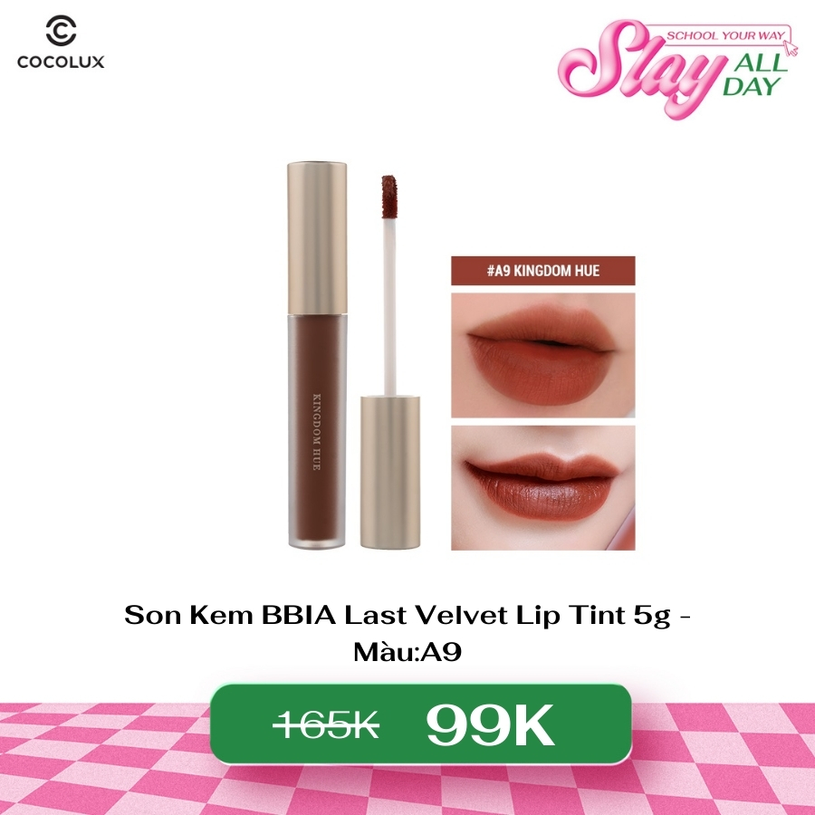 Son Kem BBIA Last Velvet Lip Tint A9 5g