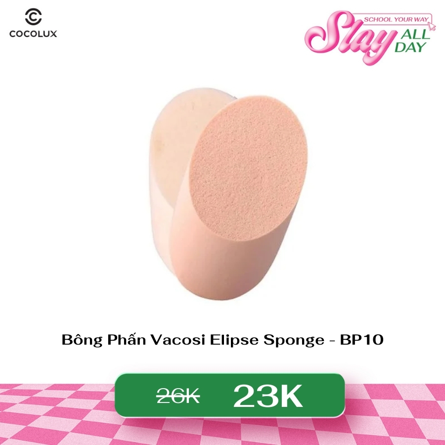 Bông Phấn Vacosi Elipse Sponge - BP10