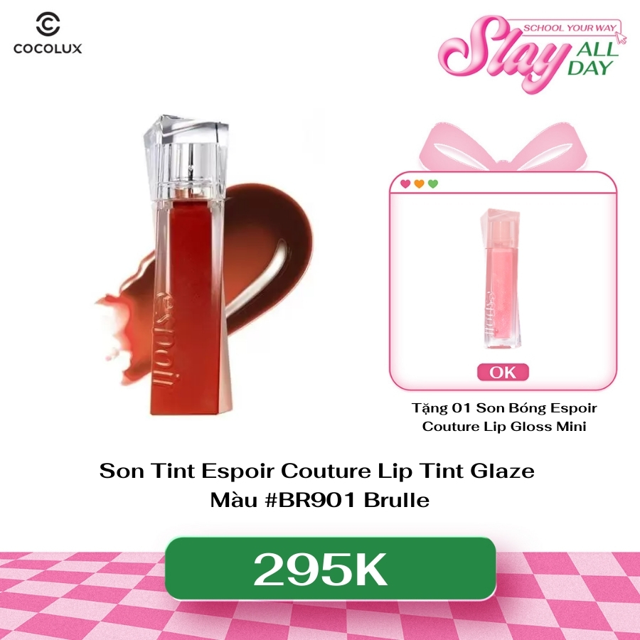 Son Tint Espoir Couture Lip Tint Glaze BR901 Brulle