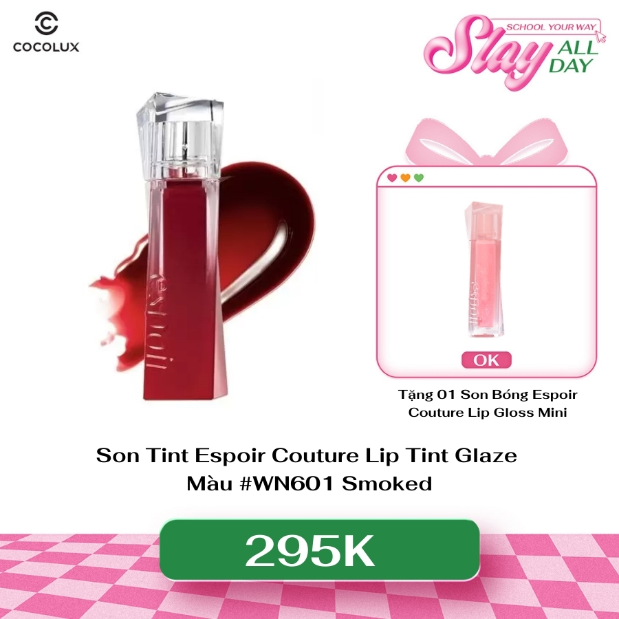 Son Kem Espoir Couture Lip Tint Glaze WN601 Smoked