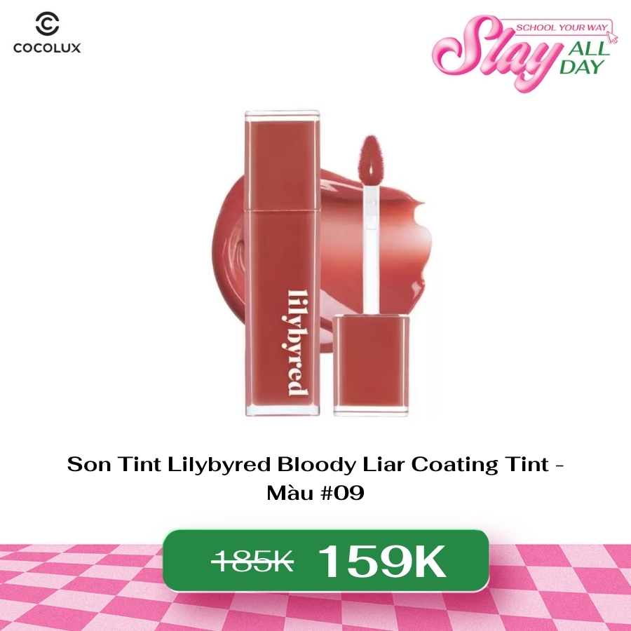 Son Tint Bóng Lilybyred Bloody Liar Coating Tint #09