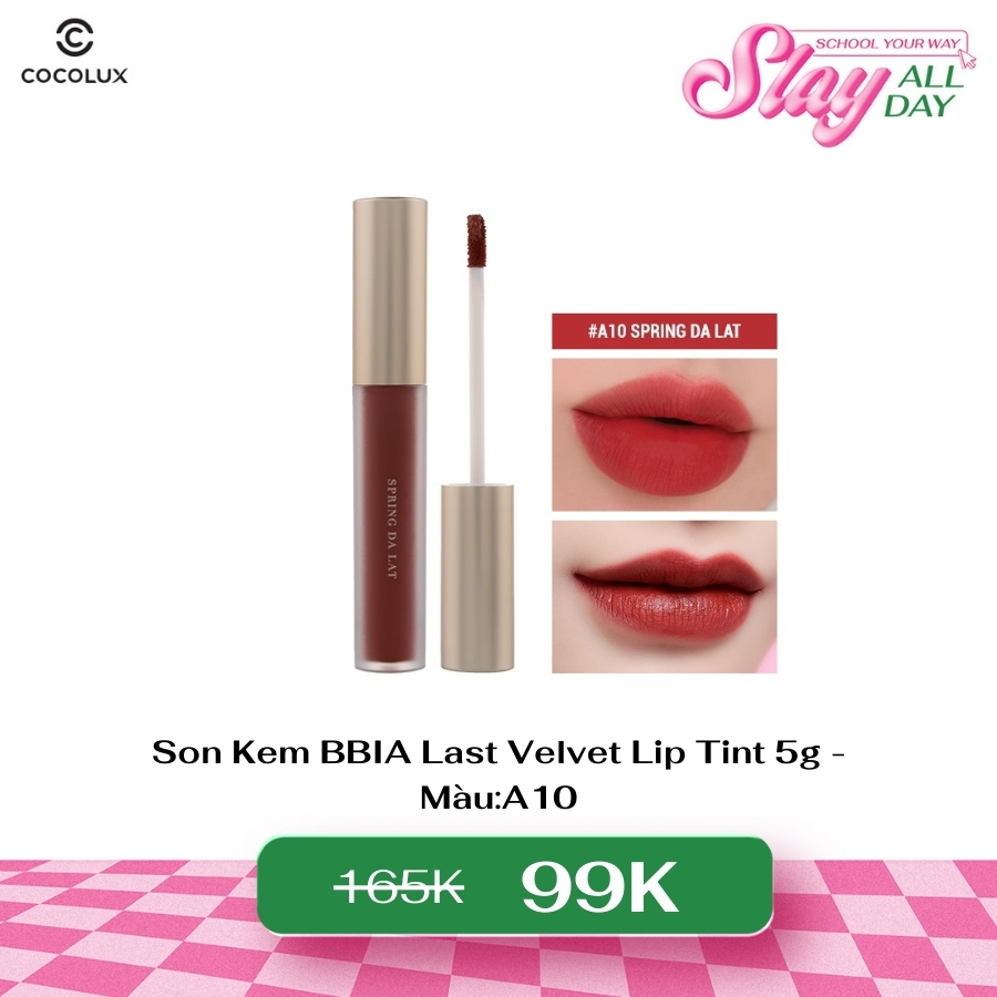 Son Kem BBIA Last Velvet Lip Tint A10 5g