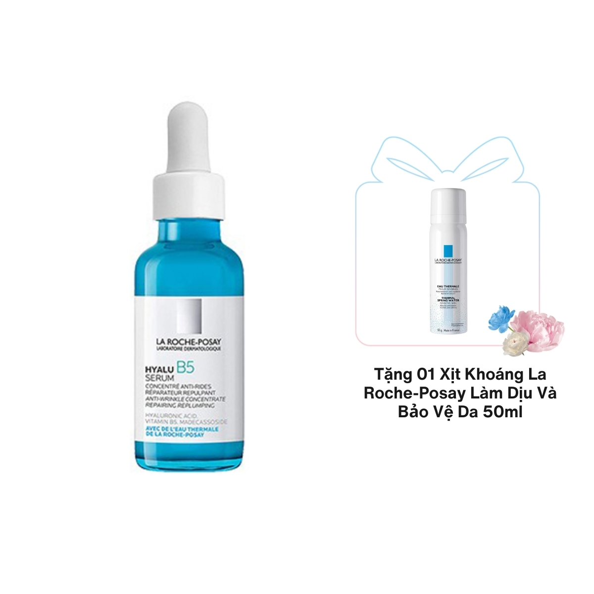 Tinh Chất La Roche-Posay Hyalu B5 Serum Phục Hồi Độ Ẩm Săn Chắc Da 30ml