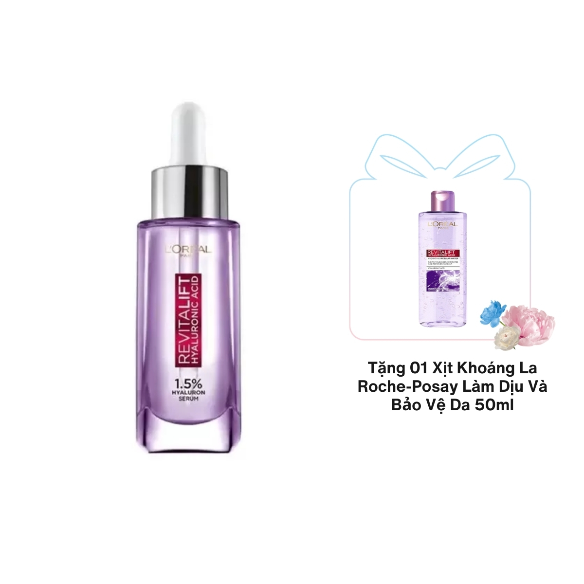 Tinh Chất L'Oreal Revitalift 1.5% Hyaluronic Acid Cấp Ẩm Sáng Da 30ml