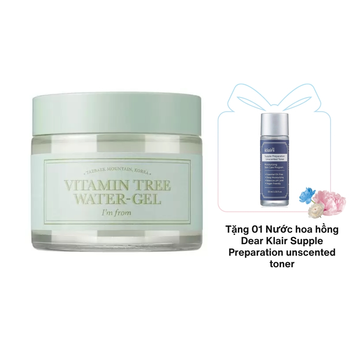 Kem Dưỡng I'm From Vitamin Tree Water Gel Dưỡng Ẩm Sáng Da Kiềm Dầu 75g