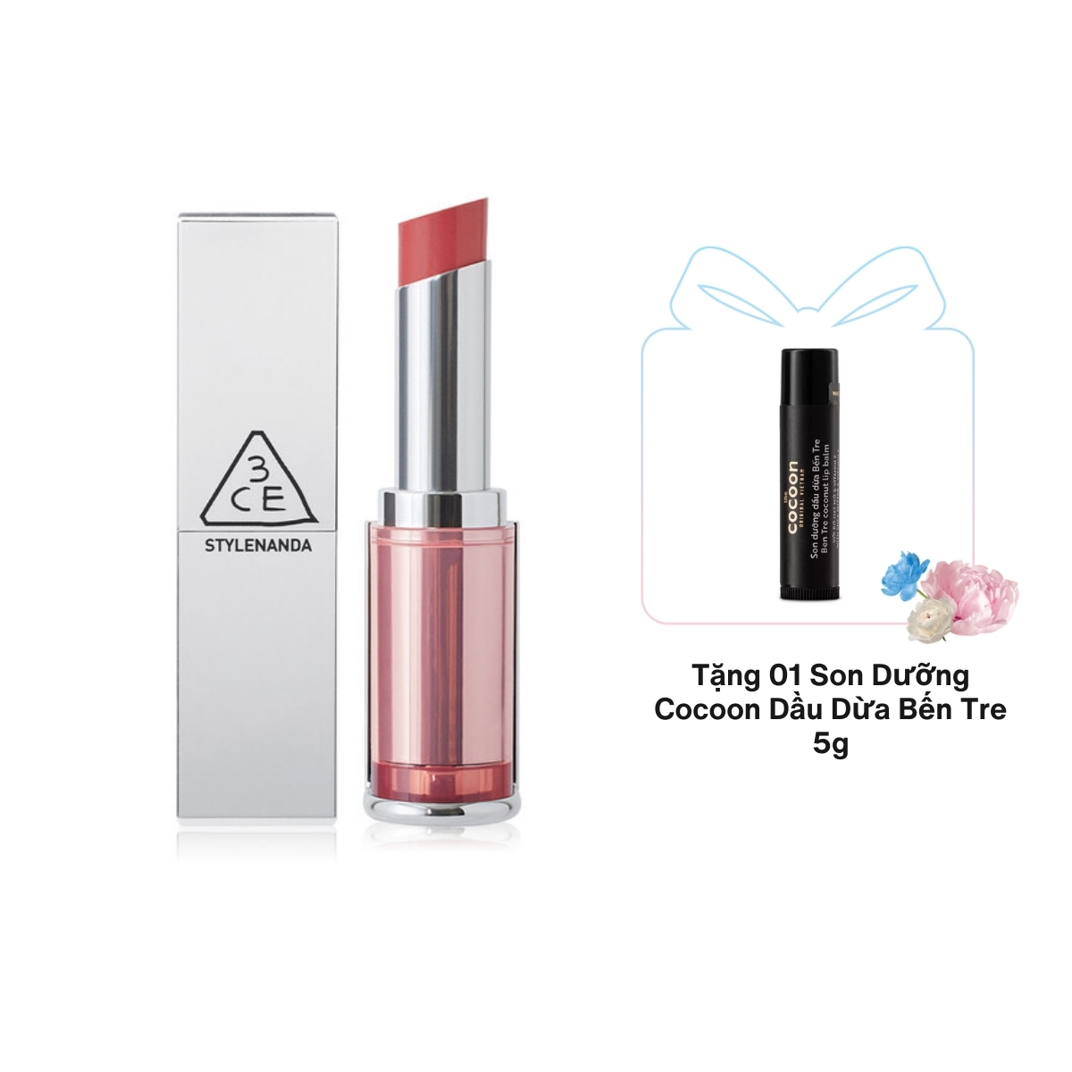 Son Thỏi 3CE Blur Matte Lipstick - #Misty Day