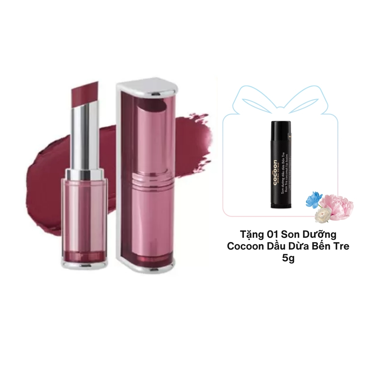 Son Thỏi 3CE Blur Matte Lipstick - #Mauve Drizzle