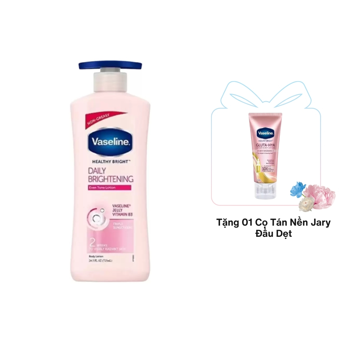 Sữa Dưỡng Thể Vaseline Healthy Bright Daily Brightening 725ml