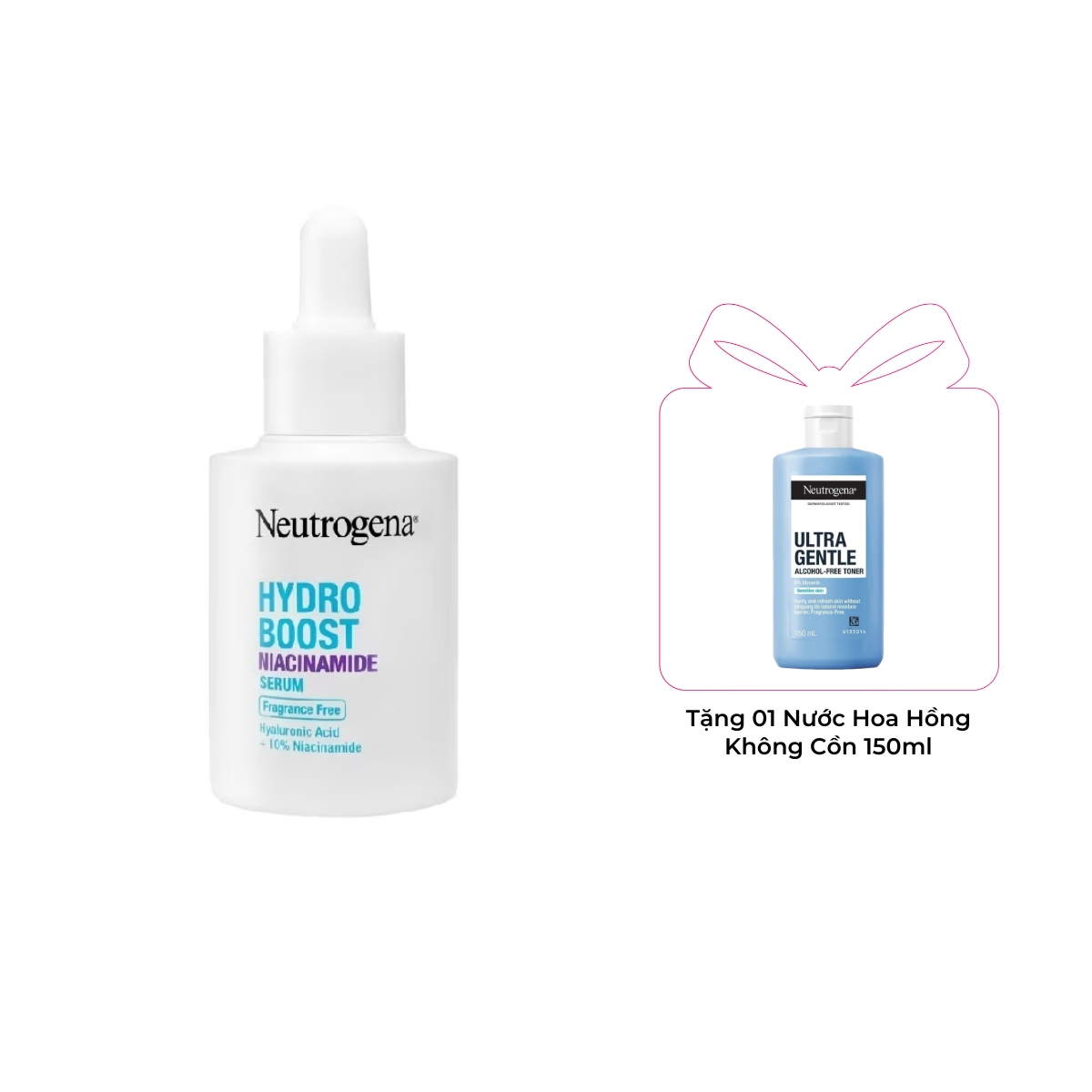 Serum Neutrogena Hydroboost Niacinamide Dưỡng Ẩm Đều Màu Da 30ml