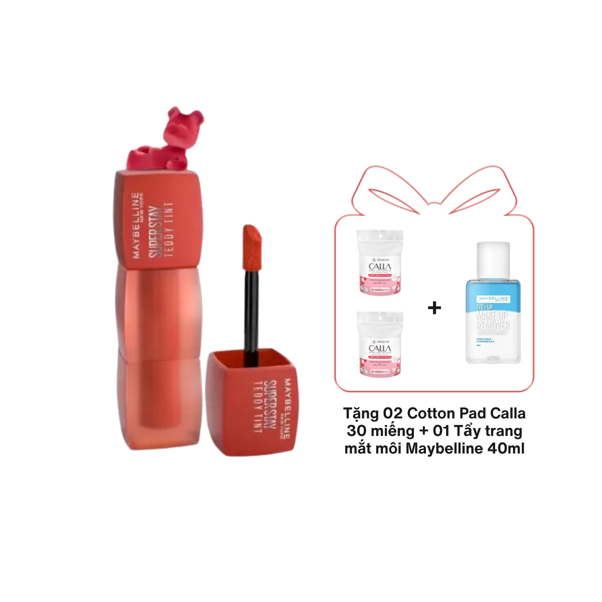 Son Kem Maybelline Superstay Teddy Tint 75 Latte To Go