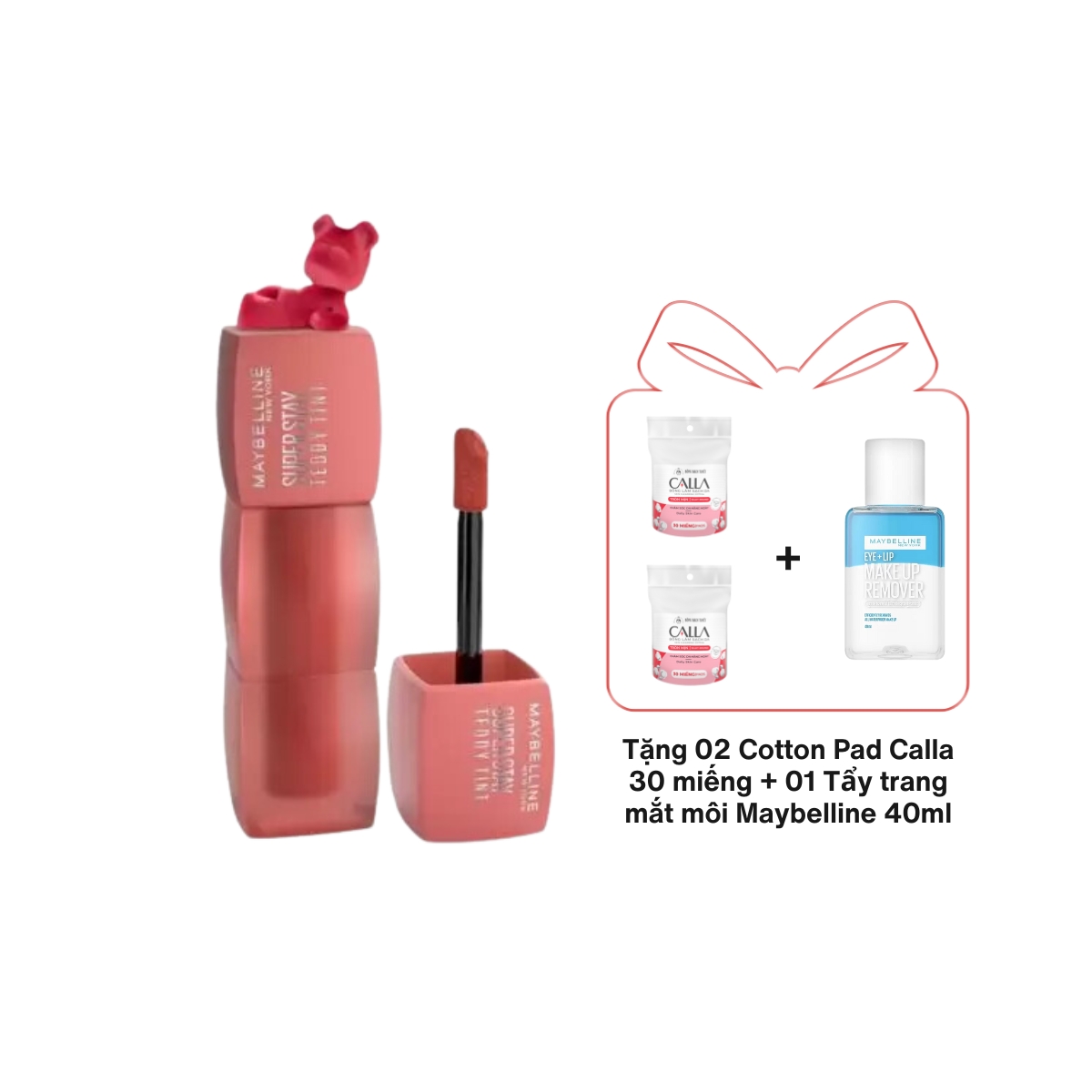 Son Kem Maybelline Superstay Teddy Tint 15 Skinnydip