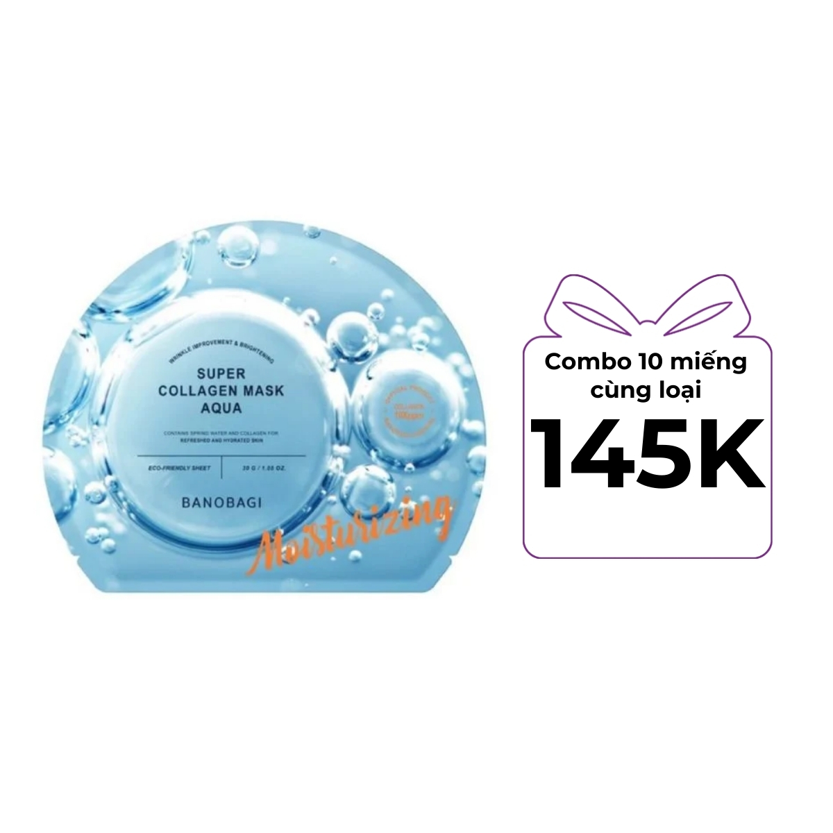 Mặt Nạ Banobagi Super Collagen Mask Aqua Moisturizing 30g