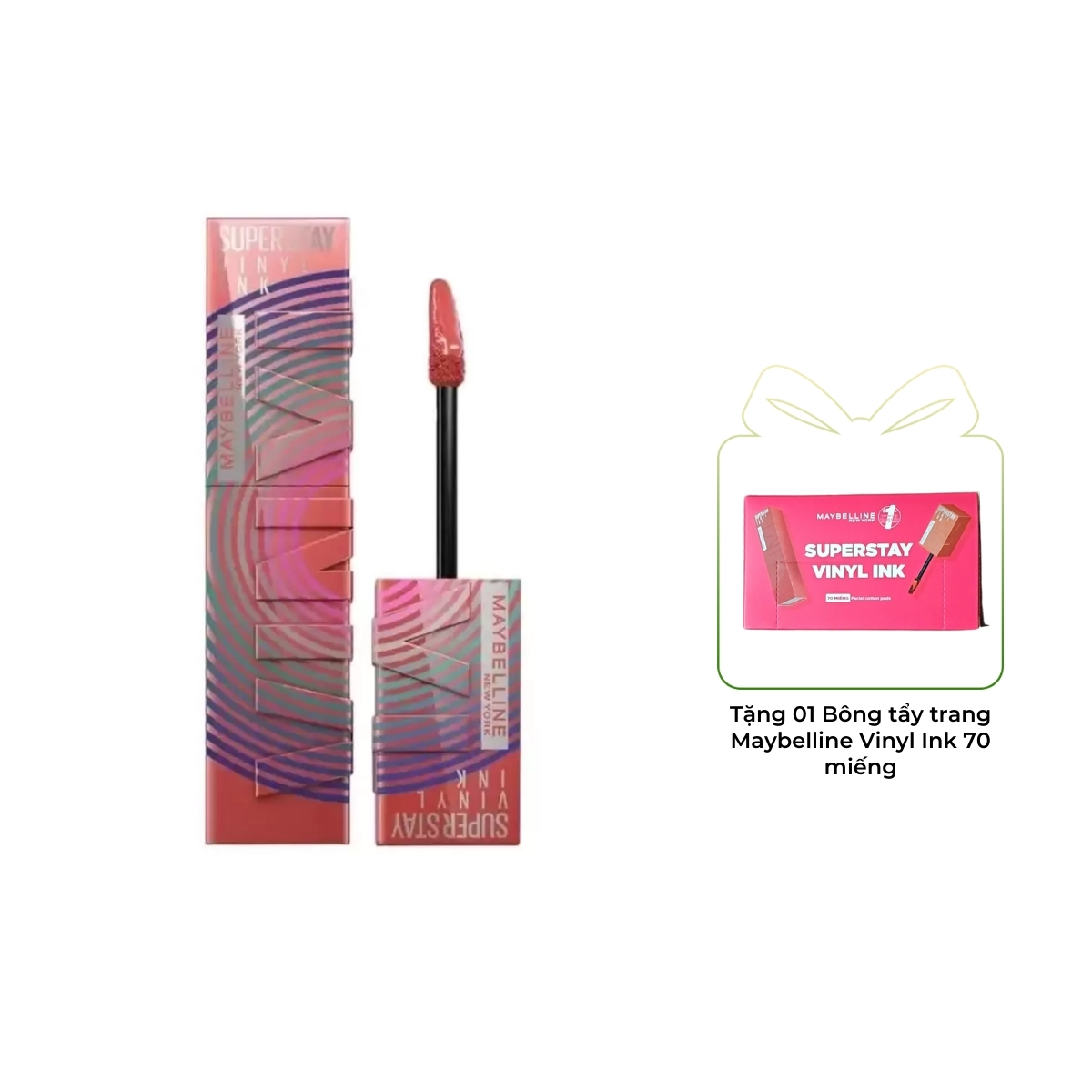 Son Bóng Maybelline Superstay Vinyl Ink - 15 Peachy