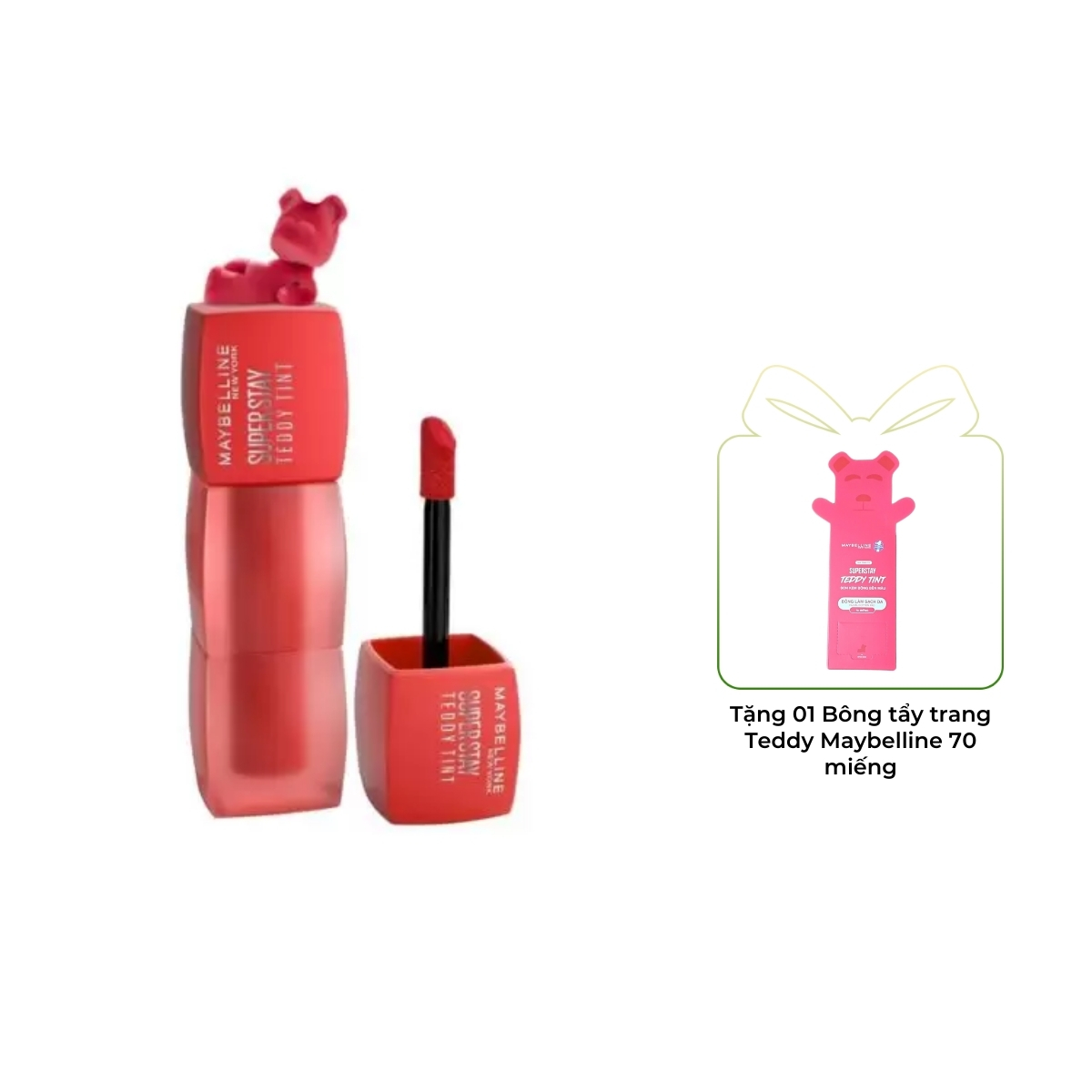 Son Kem Maybelline Superstay Teddy Tint 75 Latte To Go