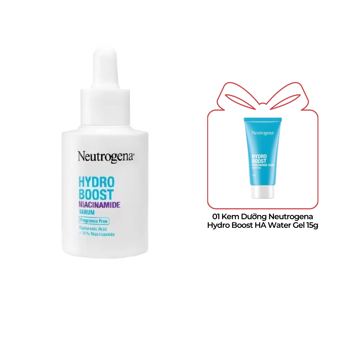 Serum Neutrogena Hydroboost Niacinamide Dưỡng Ẩm Đều Màu Da 30ml