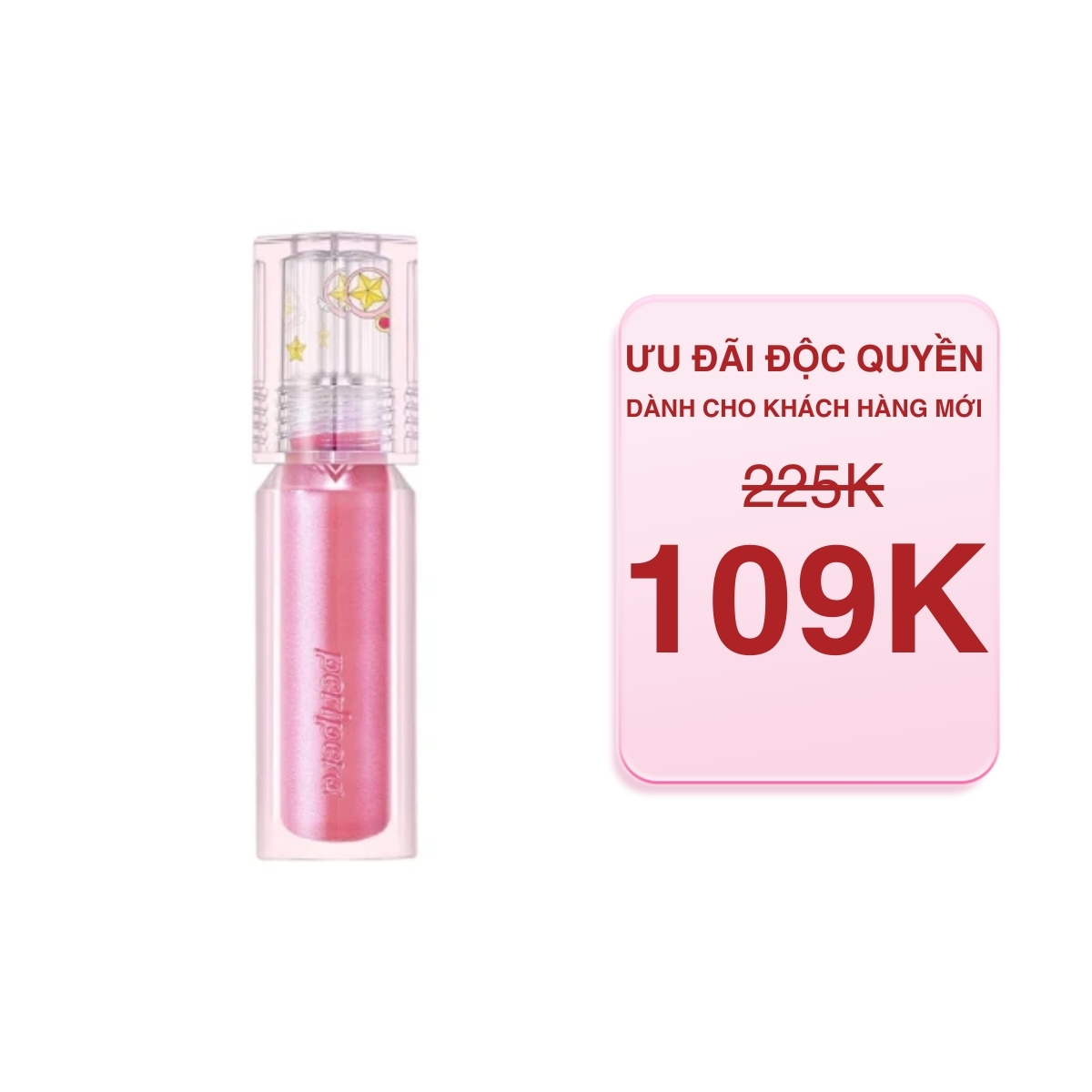 Son Tint Peripera Water Bare Tint 3.7g Màu 13 Cherry Blossom (Cherry Ver)