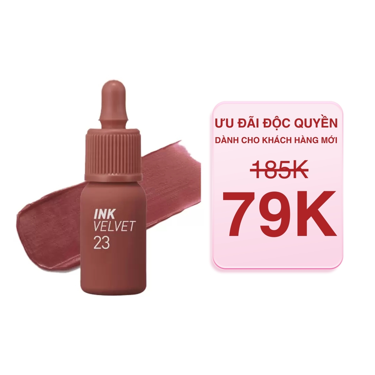 Son Kem Peripera Ink Velvet - 23 Nutty Nude