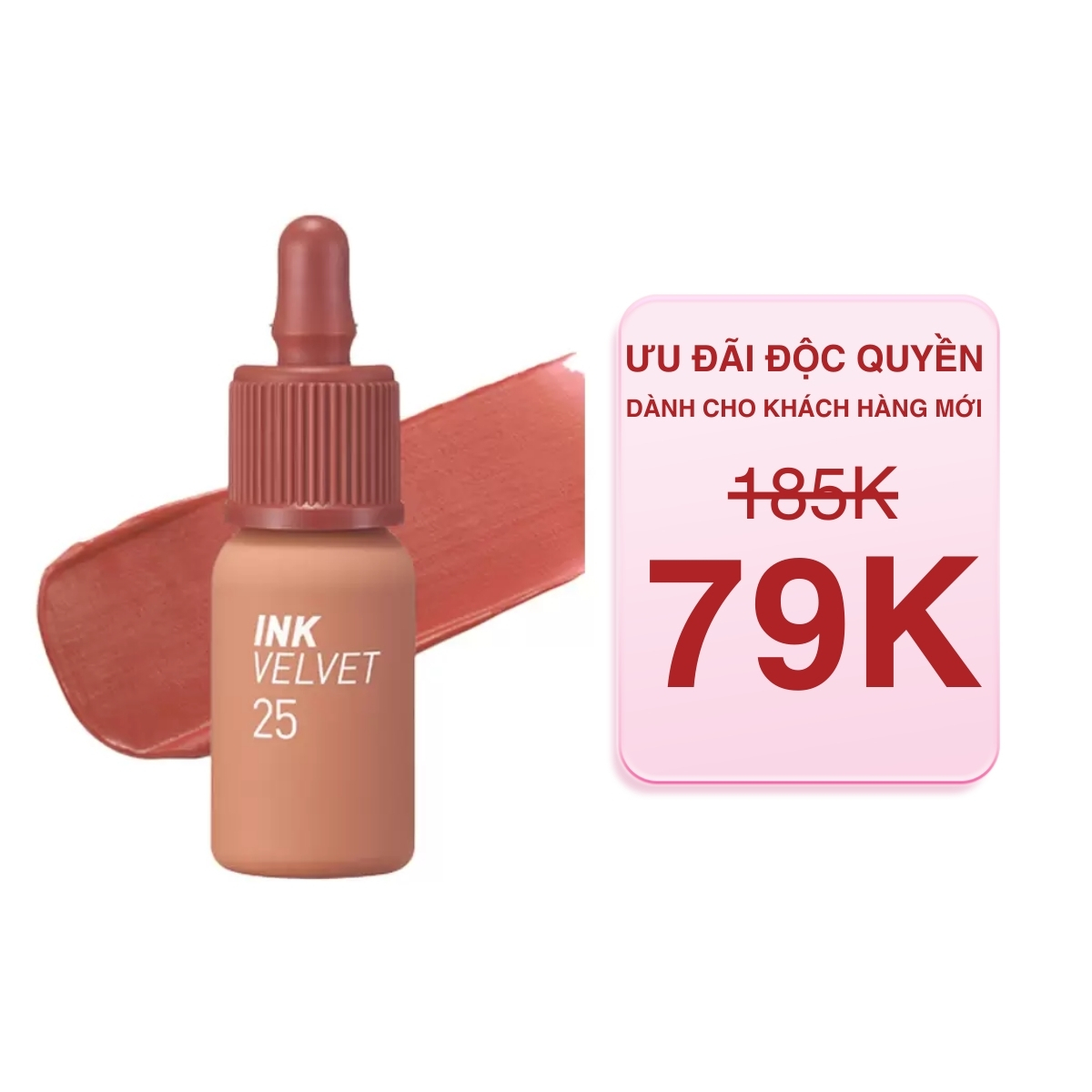 Son Kem Peripera Ink Velvet - 25 Cinnamon Nude