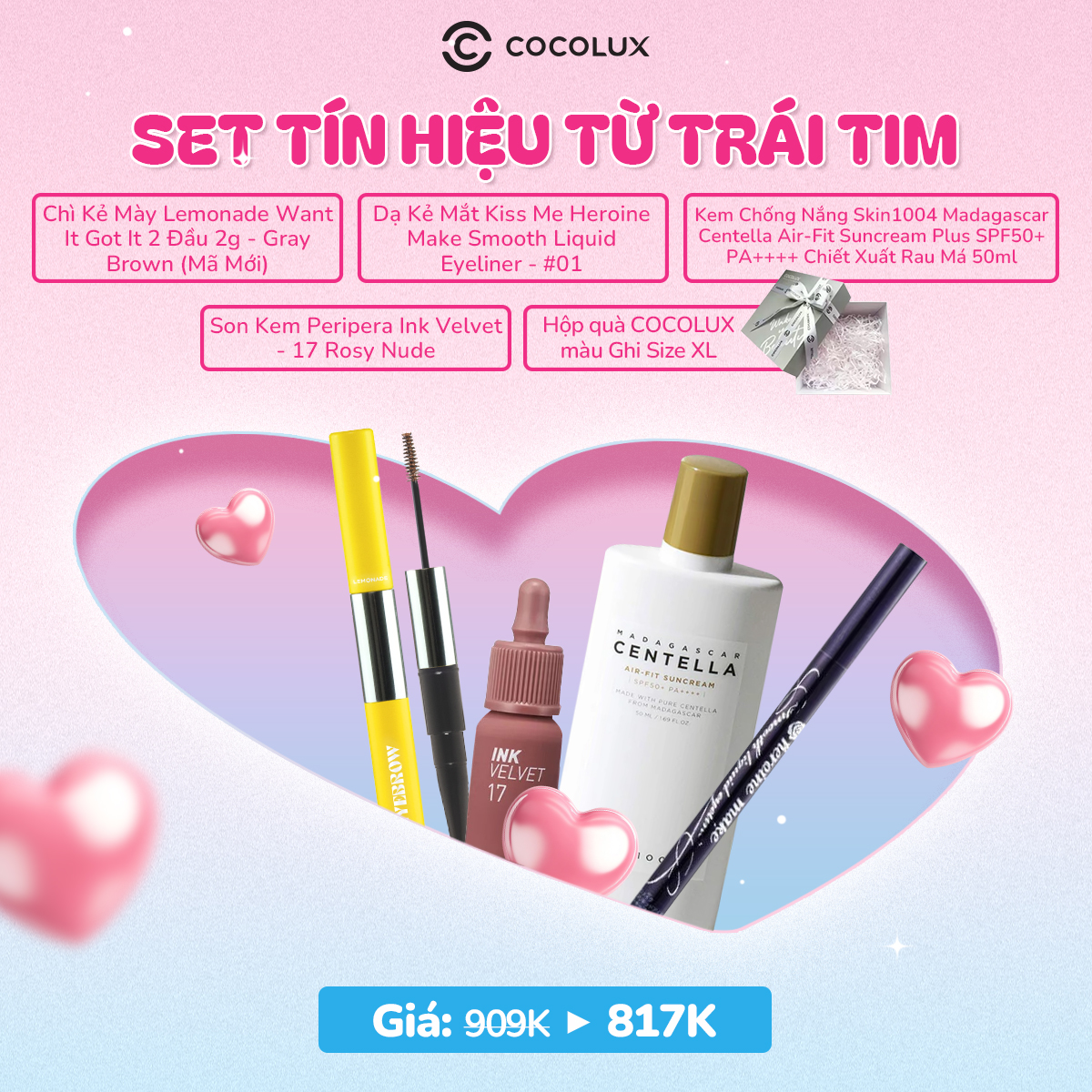 Set "Tín Hiệu Từ Trái Tim 1"