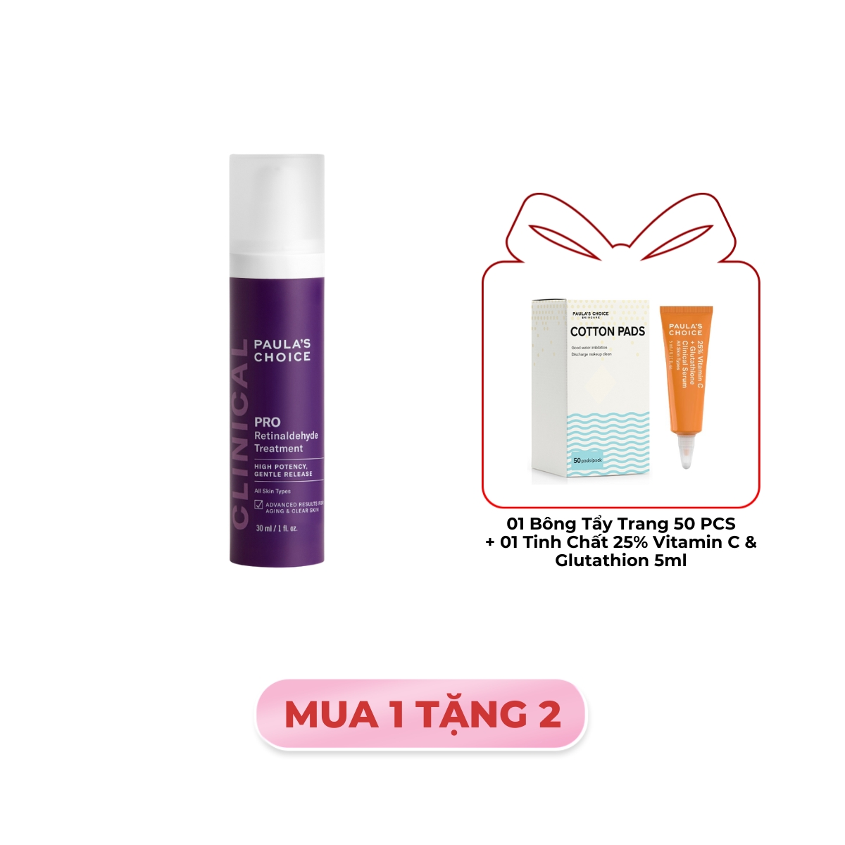 Tinh Chất Paula's Choice Retinaldehyde Ngăn Ngừa Lão Hóa và Hỗ Trợ Giảm Mụn 30ml
