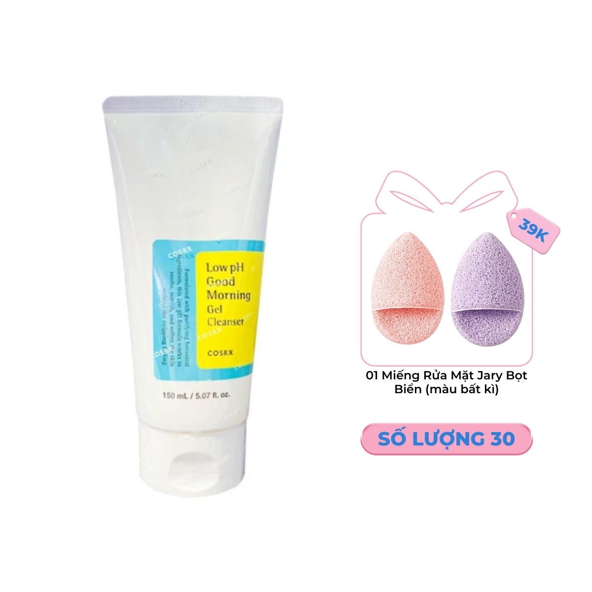 Sữa Rửa Mặt Cosrx Low pH Good Morning Gel Cleanser 150ml