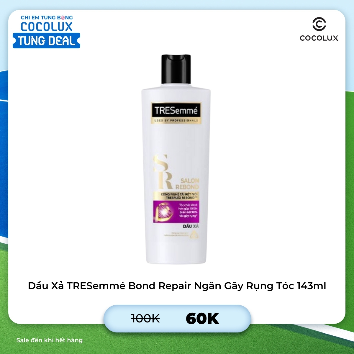 Dầu Xả TRESemmé Bond Repair Ngăn Gãy Rụng Tóc 143ml