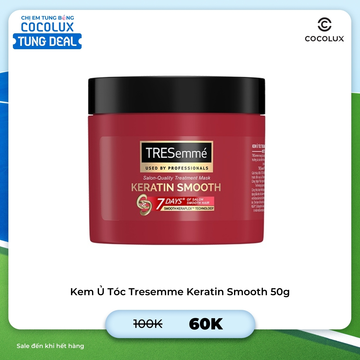 Kem Ủ Tóc Tresemme Keratin 50g